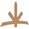 Ekena Millwork Alberta Smooth Timber Gable Bracket, Western Red Cedar, 72"W x 42"H x 1 1/2"D x 5 1/2"F, 14/12 Pitch GBW072X42X0206ALB00SWR - alternate 2
